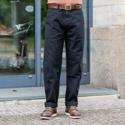 Eat Dust Hosen>Service Chino Garage Cotton Black