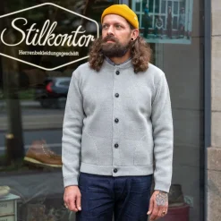 Andersen-Andersen Pullover>Skipper Jacket Light Grey