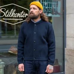 Andersen-Andersen Pullover>Skipper Jacket Navy Blue