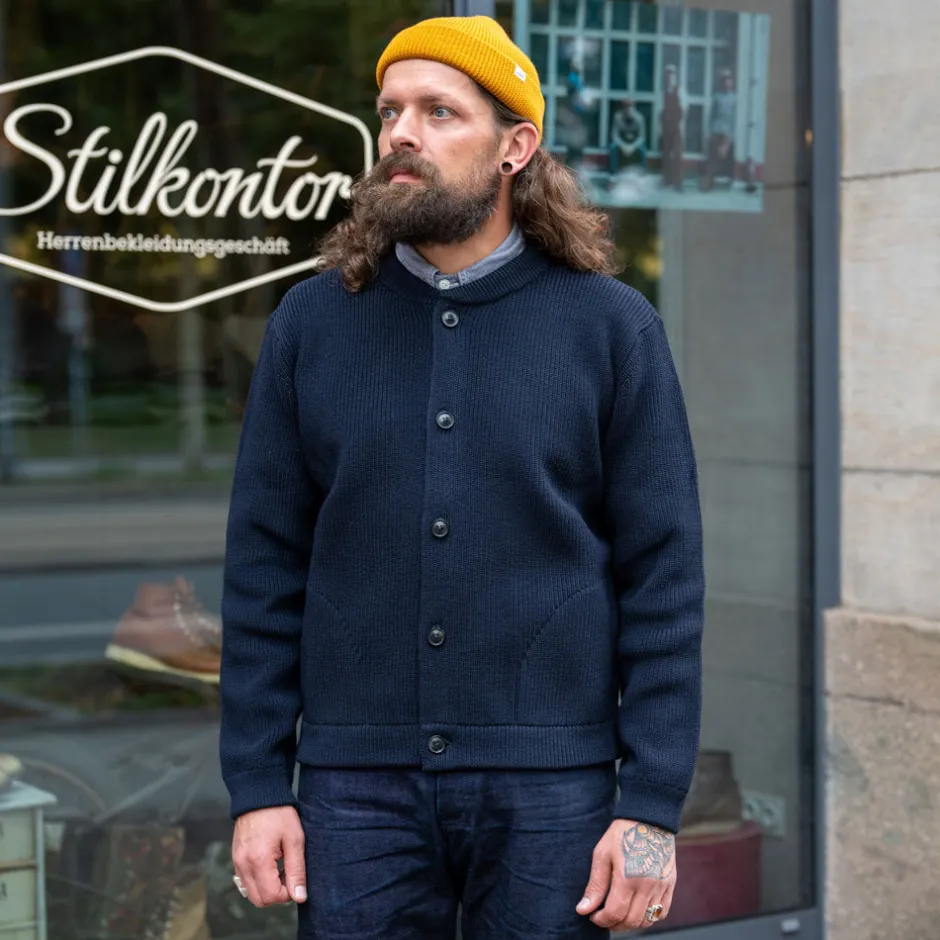Andersen-Andersen Pullover>Skipper Jacket Navy Blue