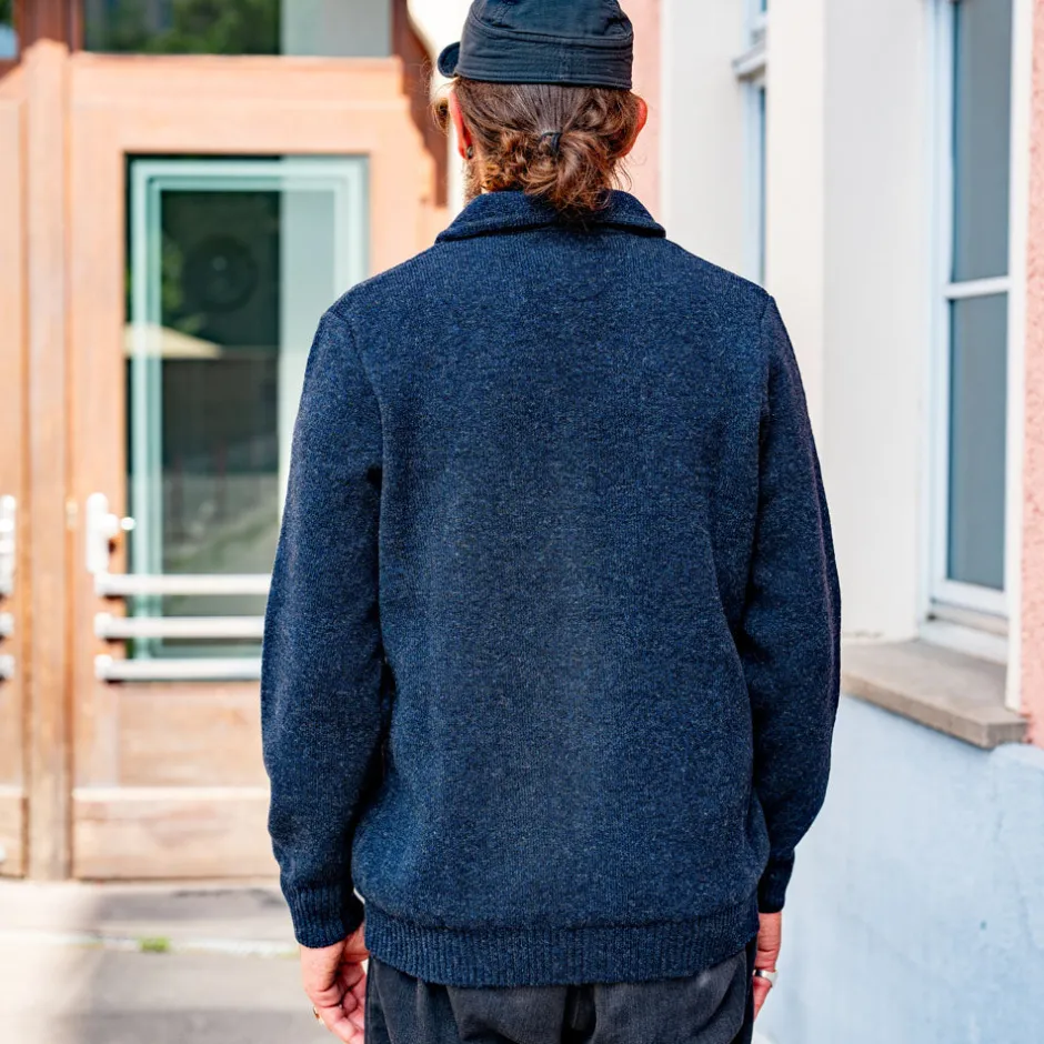 GRP Jacken>Strickjacke Max 3 18 Oz. Blue