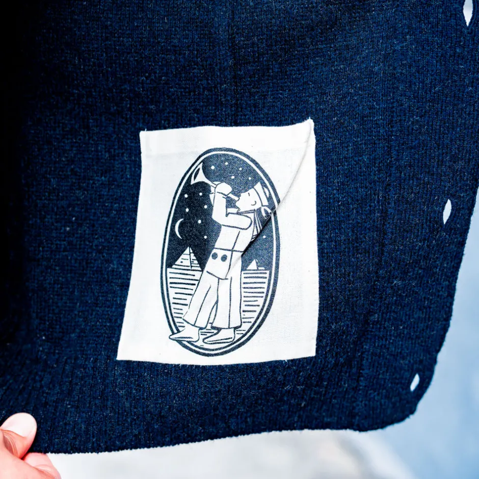 GRP Jacken>Strickjacke Max 3 18 Oz. Blue