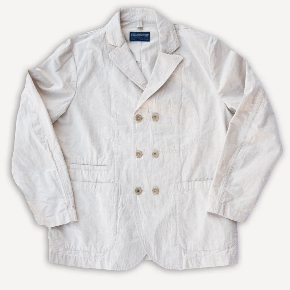 1st PAT-RN Jacken>Thompson Utility Blazer T1US/Slub Natural