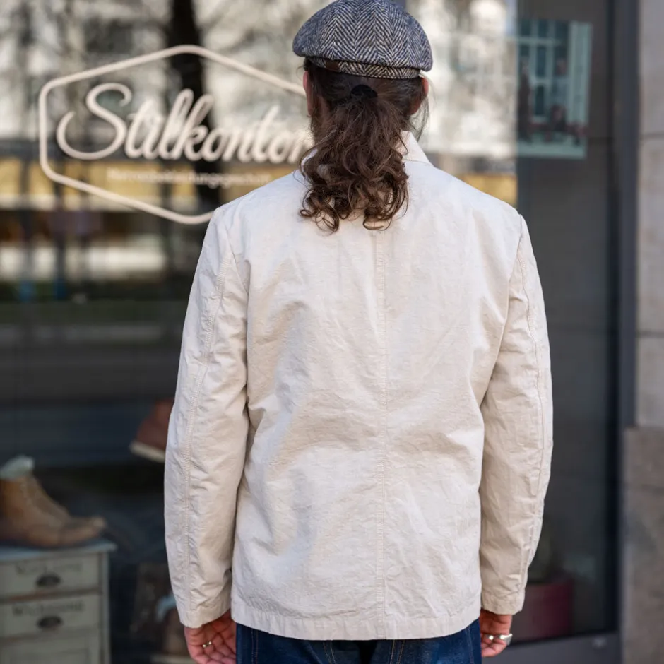 1st PAT-RN Jacken>Thompson Utility Blazer T1US/Slub Natural