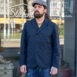 1st PAT-RN Jacken>Thompson Utility Blazer T1US/Slub Navy