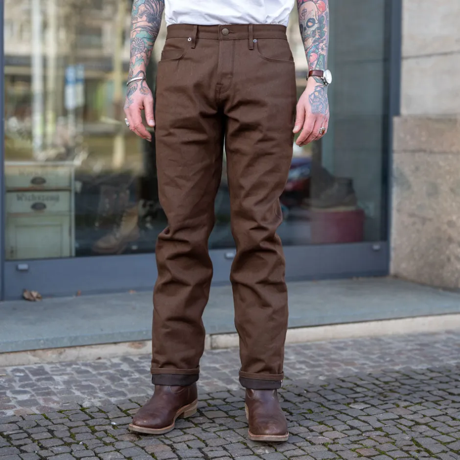 Freenote Cloth Hosen>Trabuco Classic Straight 15oz Brown