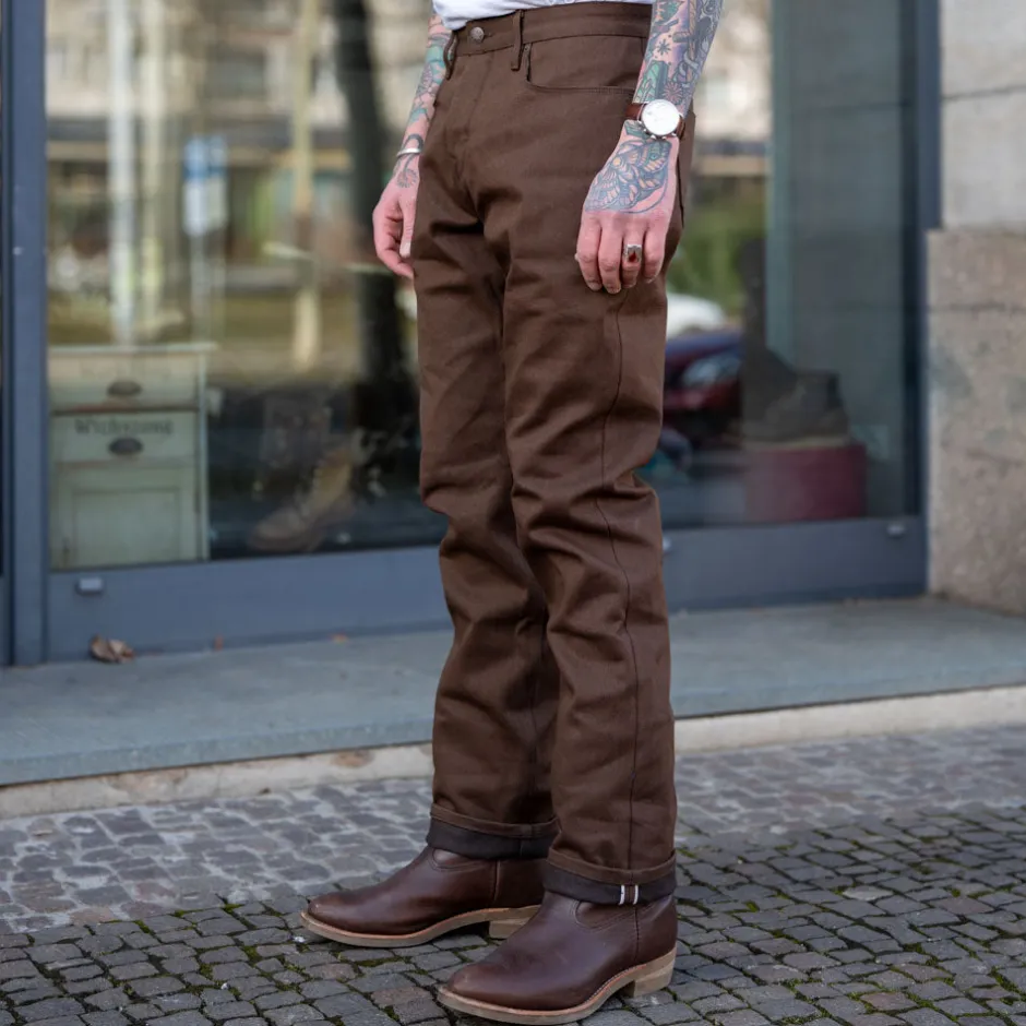 Freenote Cloth Hosen>Trabuco Classic Straight 15oz Brown