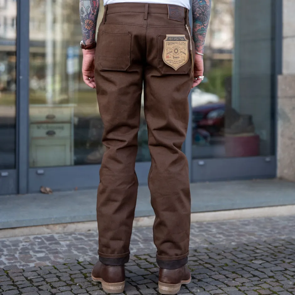 Freenote Cloth Hosen>Trabuco Classic Straight 15oz Brown
