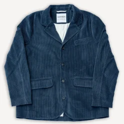 Hansen Jacken>Vincent Casual Blazer Jacket Dusty Navy