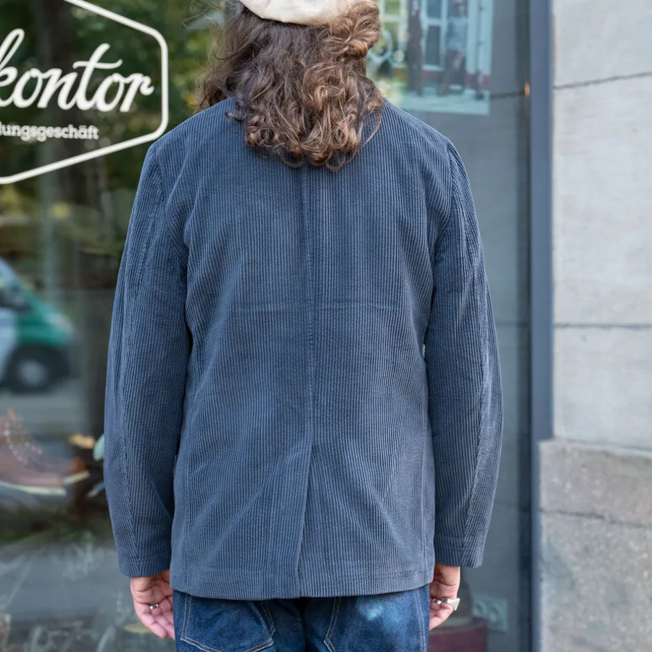 Hansen Jacken>Vincent Casual Blazer Jacket Dusty Navy