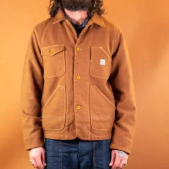 Hen´s Teeth Jacken>Wool Work Jacket Duck Brown