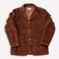 Tellason Jacken>Work Blazer Kindermann Cord Brown