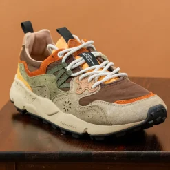 Flower Mountain Schuhe>Yamano 3 Sneaker low Taupe/Brown